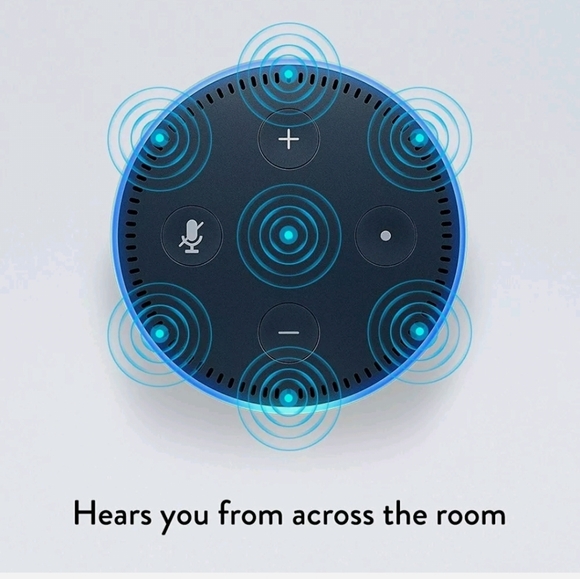 Amazon Echo Dot 2nd Gen Smart Speaker Alexa (White) - Picture 3 of 4